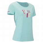 Babolat Exercise Message Tee Blue Tint